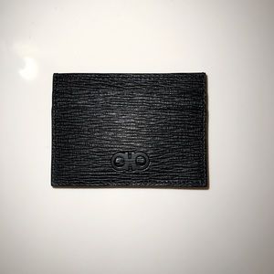 Salvatore Ferragamo Black Card Holder